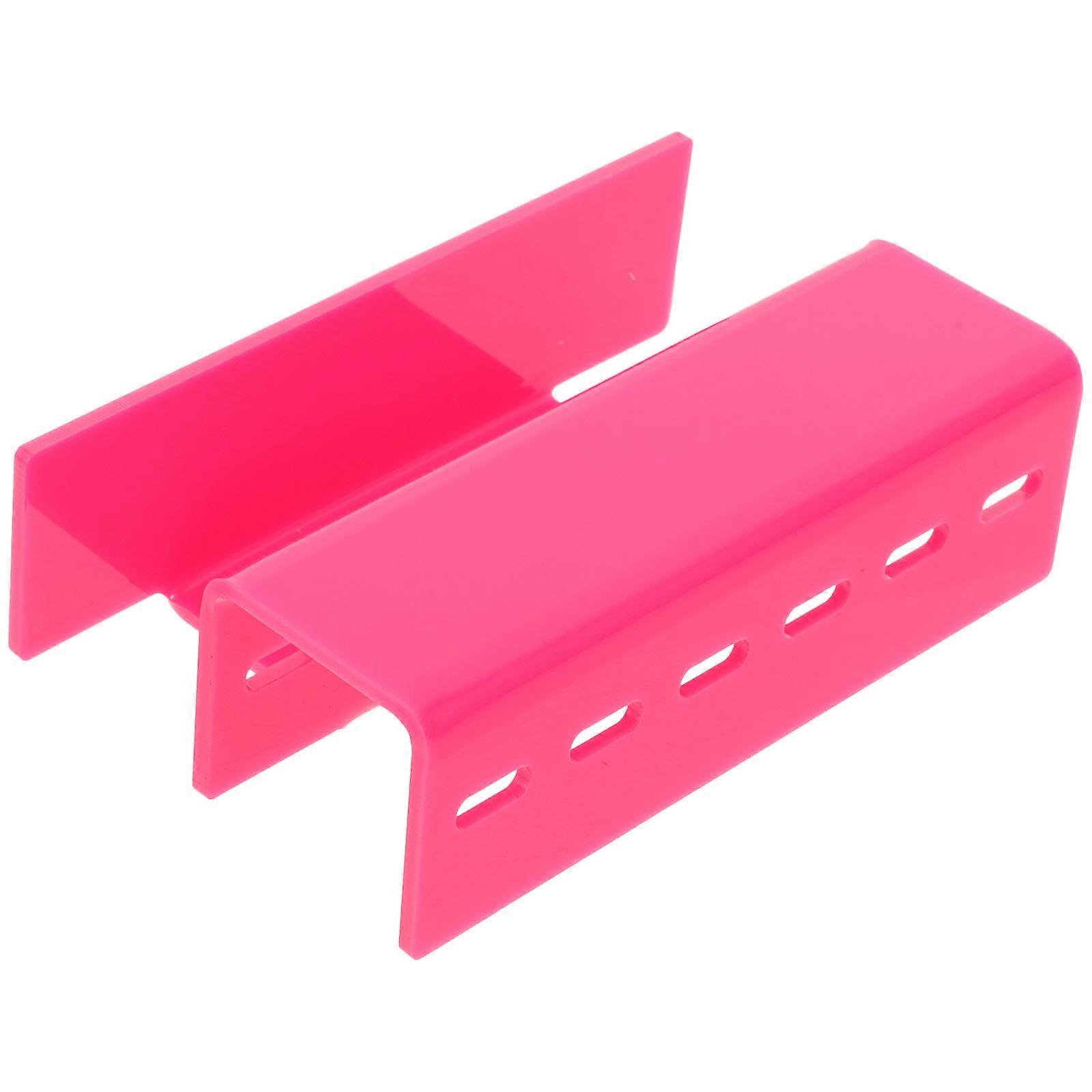 Tweezer Stand Eyelash Extension Tool Organizer Acrylic Material Rectangular For Desktop Use By Women 1Pcs