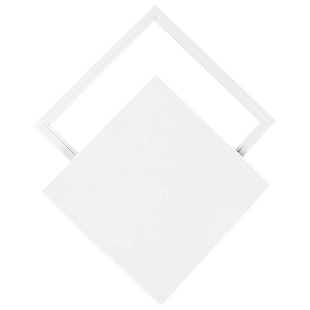 ألواح الوصول تكييف الهواء البليت غطاء تنفيس الحائط تصميم بسيط 23.00X23.00X2.00CM 1 عبوة