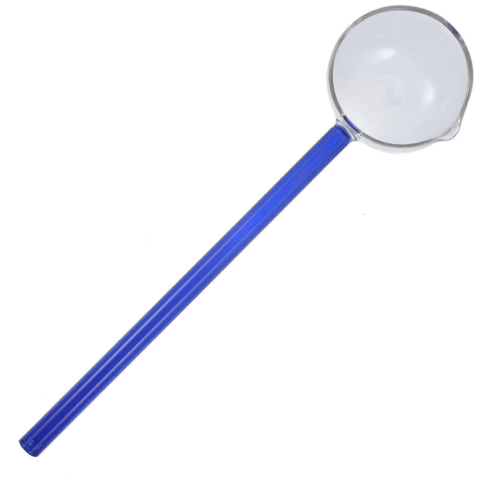 Blue Glass Spoon for Home Use and Easy to .5 inches