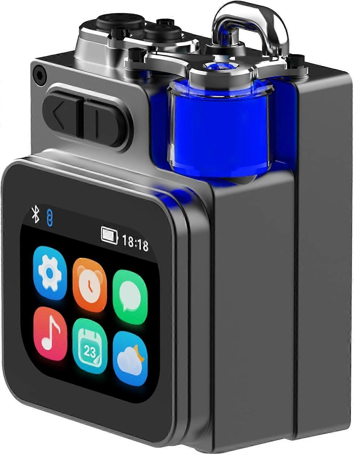 2025 Newest Portable Bluetooth Speaker with Touch Screen, Small Wireless Stereo