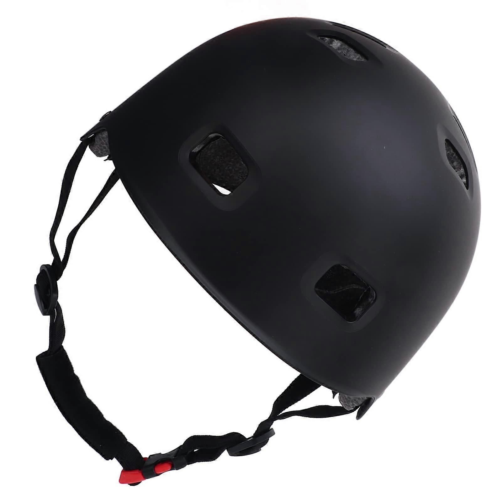 ShockAbsorbing Black Sports Scooter Helmet, Protective Ventilation for Skating, Size Small / 1