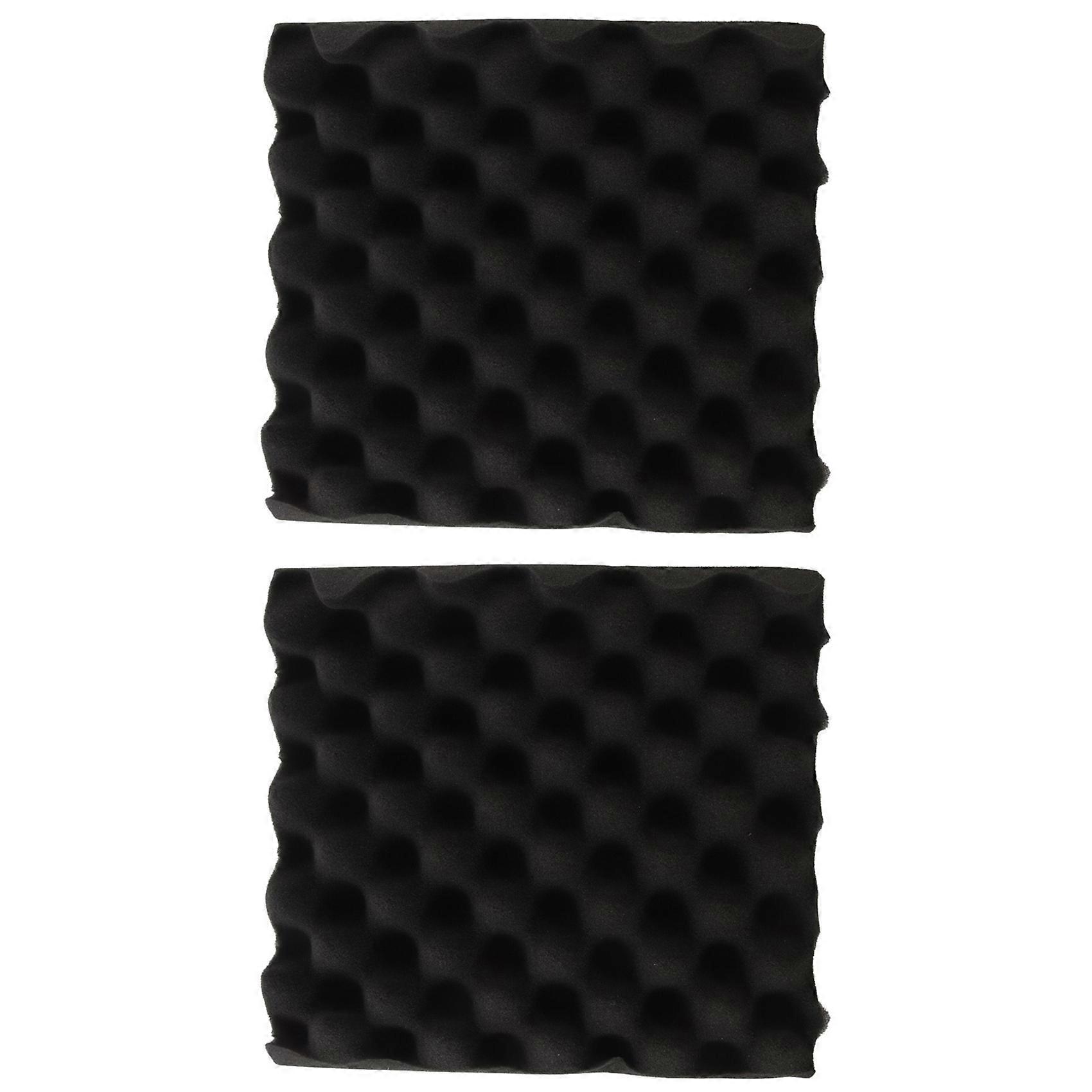 2X 25X25X5CM Sound Insulation Foam Egg Crate Studio Acoustic Foam Sound Insulation Treatment Egg Pro