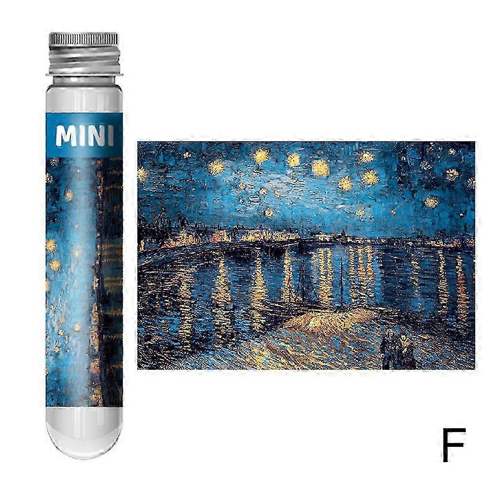 2025 Micro Tiny Puzzels Van Gogh Art Puslespil Rejse Puslespil