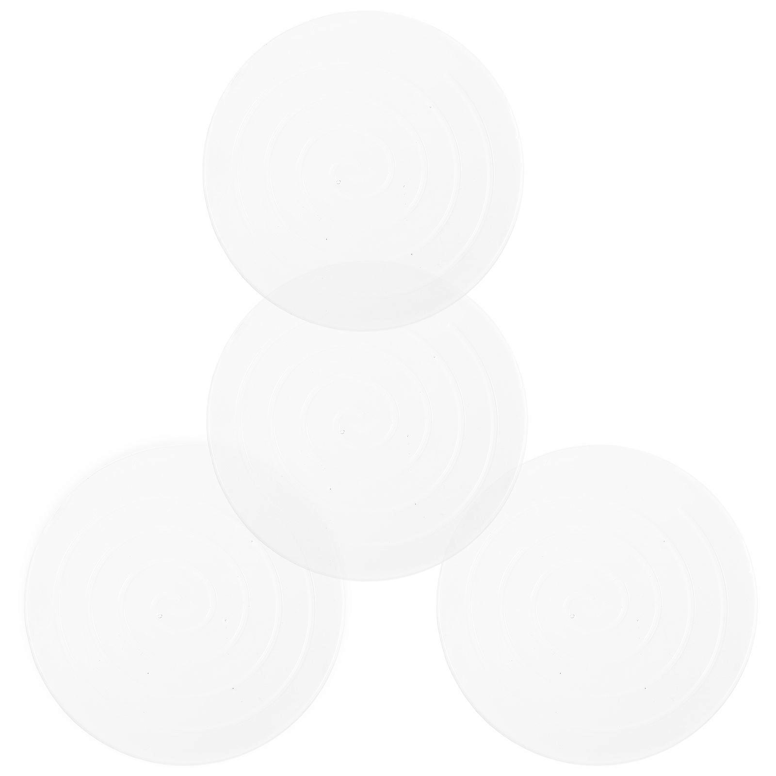 Silicone Floor Protector Pads for Furniture Self Adhesive Non Slip Table Feet Pads Transparent Round 4pcs