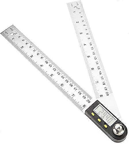 Angle gauge, angle ruler, electronic angle ruler with digital display