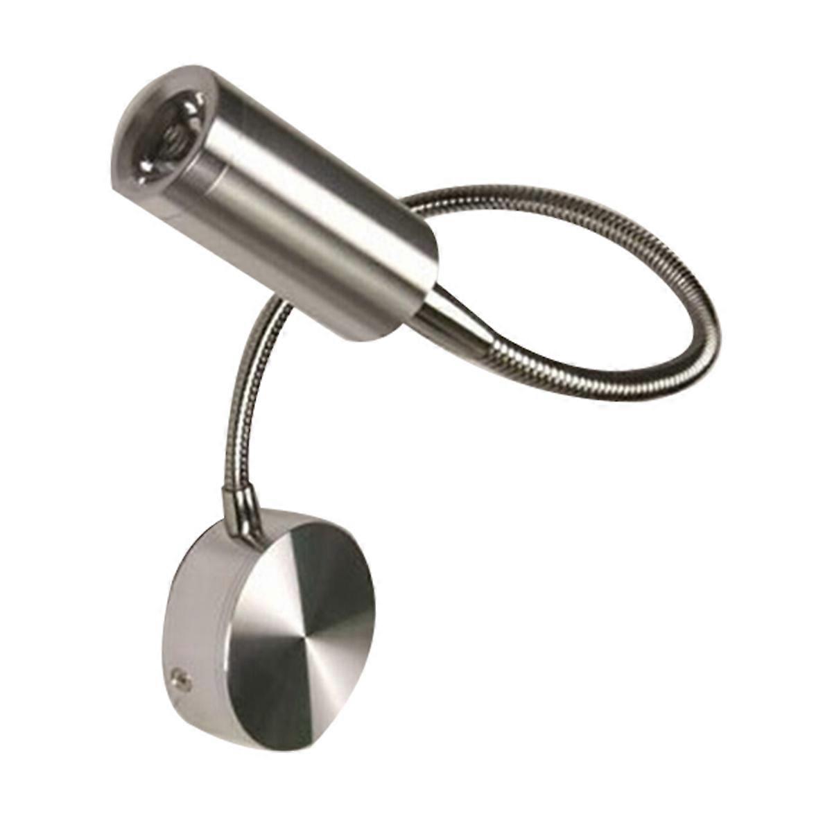 LED Wall Lamp with Flexible Gooseneck Arm for Bedside Reading – Warm White Light for Bedroom and Study Decor