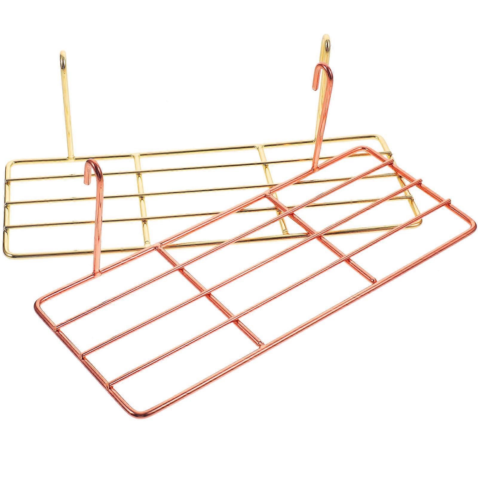 Rectangular Parrot Stand Bird Perch For Home Use Assorted Color Bird Playground 2Set