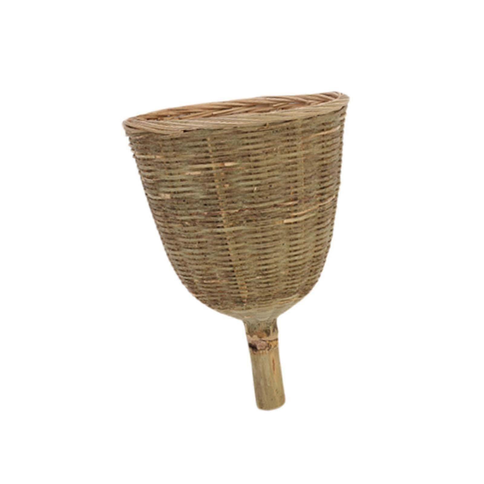 Bamboo Woven Bee Cage Efficient Beekeeping Easy to Use Bee Catching Basket