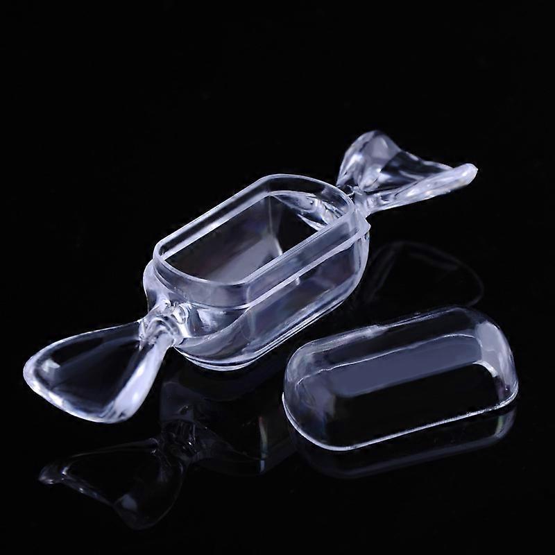 1/10/50Pcs Mini Heart Shaped Candy Boxes/Medicine Cap Candy Packaging Boxes Travel Gift Case Wedding Birtay Christmas Favor