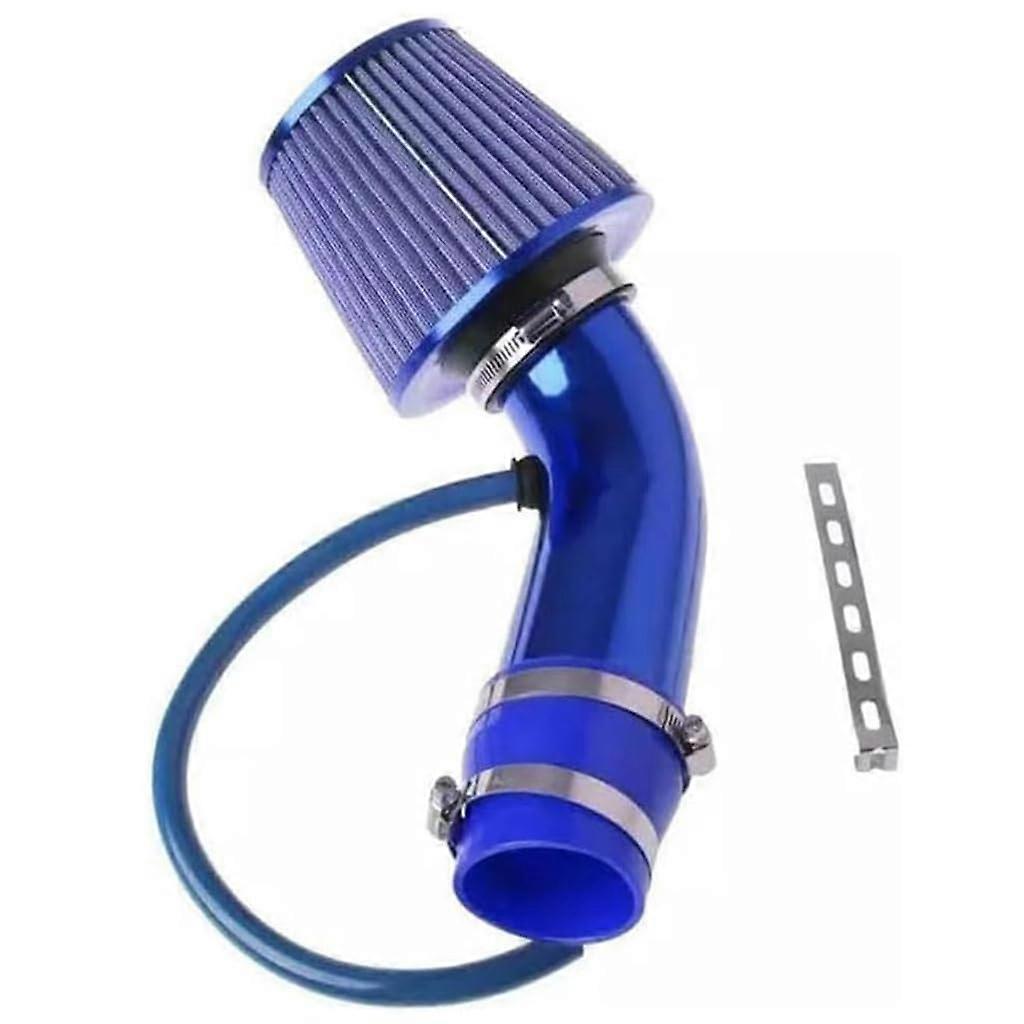 Auto Sport Air Filter Kit for Opel Mokka B Mokkae MJ22  , Cold Air Intake Filter 76mm 3 Inch Inlet Filter Aluminum Induction Hose, BBlue