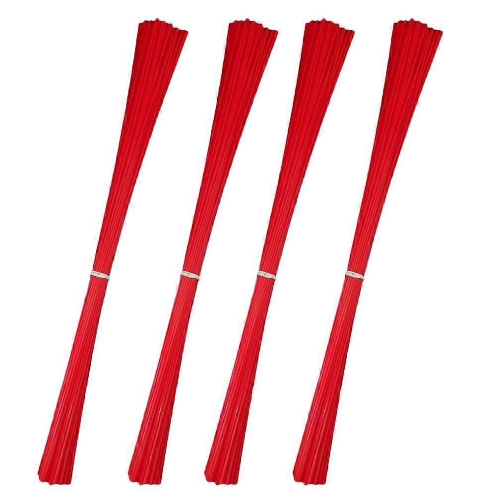 Spray Can Extension Tubes for Decoration Made of Durable Plastic in Red Color 200 Pieces