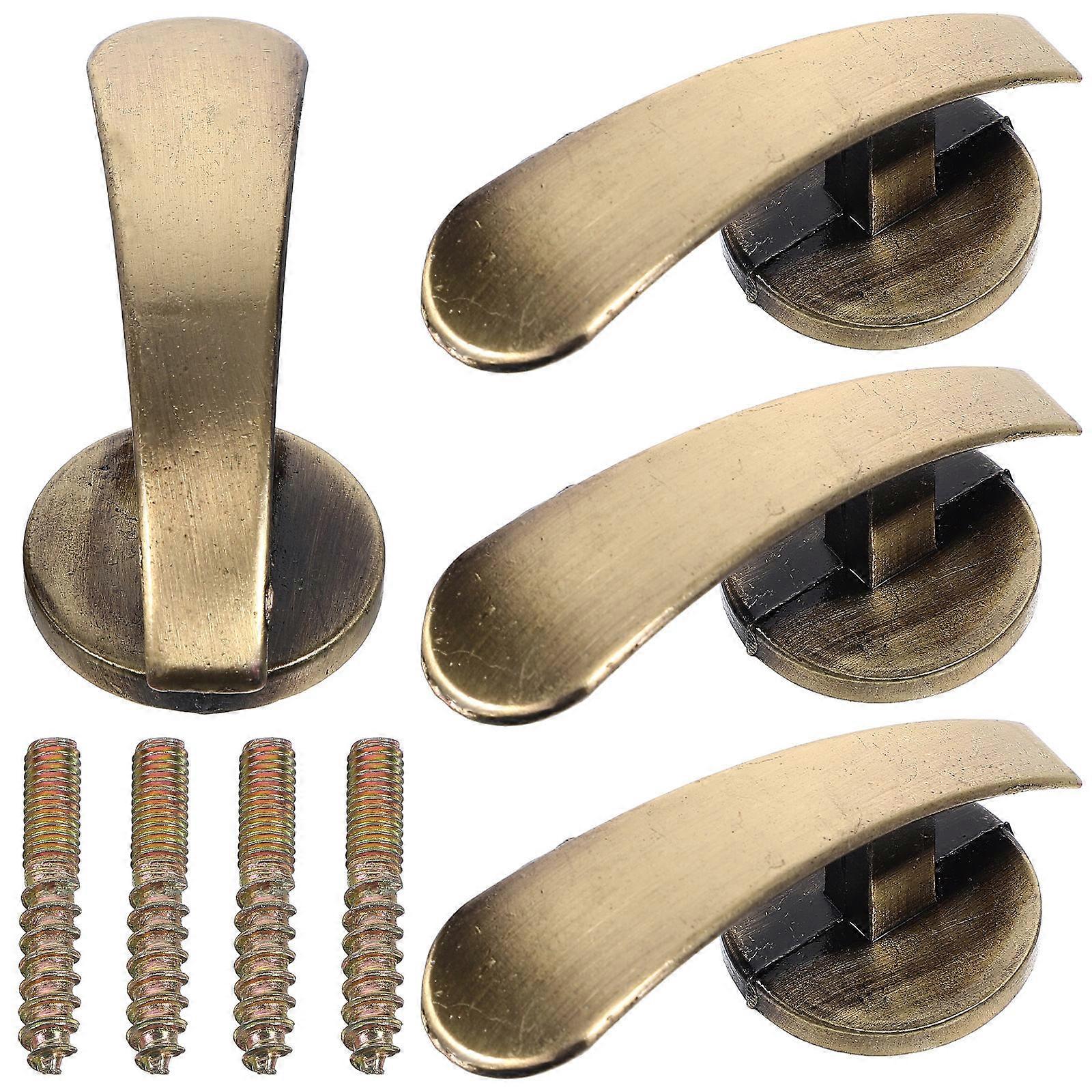 Modern Curtain Tiebacks For Dining Room And Hotel Crescent Moon Shape Mounted Structure 4Set