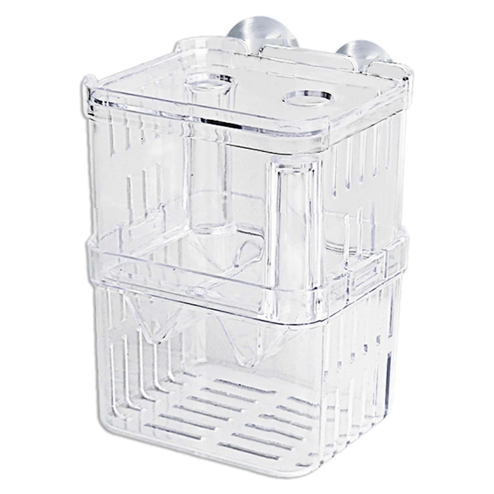 Fish breeding box – Acrylic incubator container Isolation tanks for baby fish