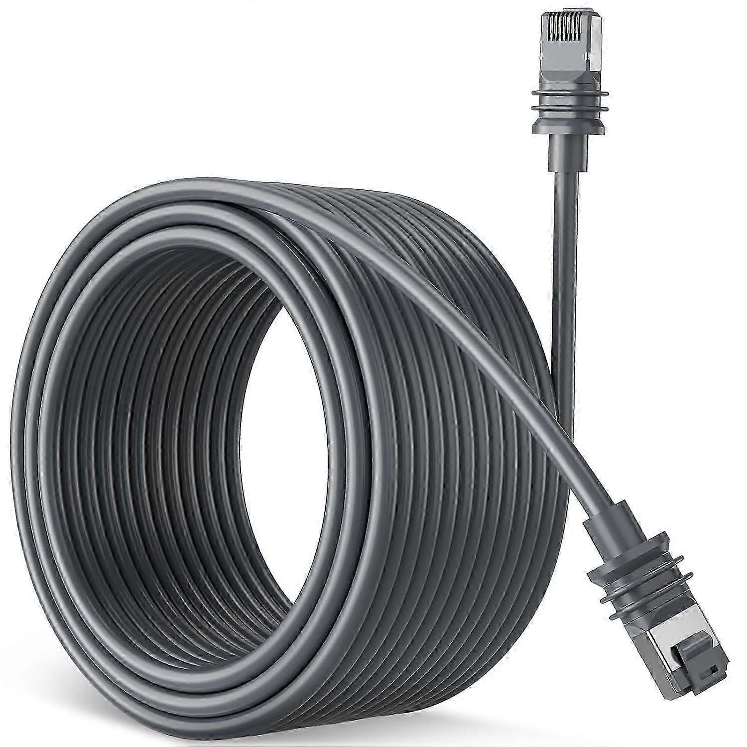 Starlink Gen 3 Cable 30FT/10M - Replacement Ethernet for Rectangular Satellite V3 Waterproof Standard Actuated