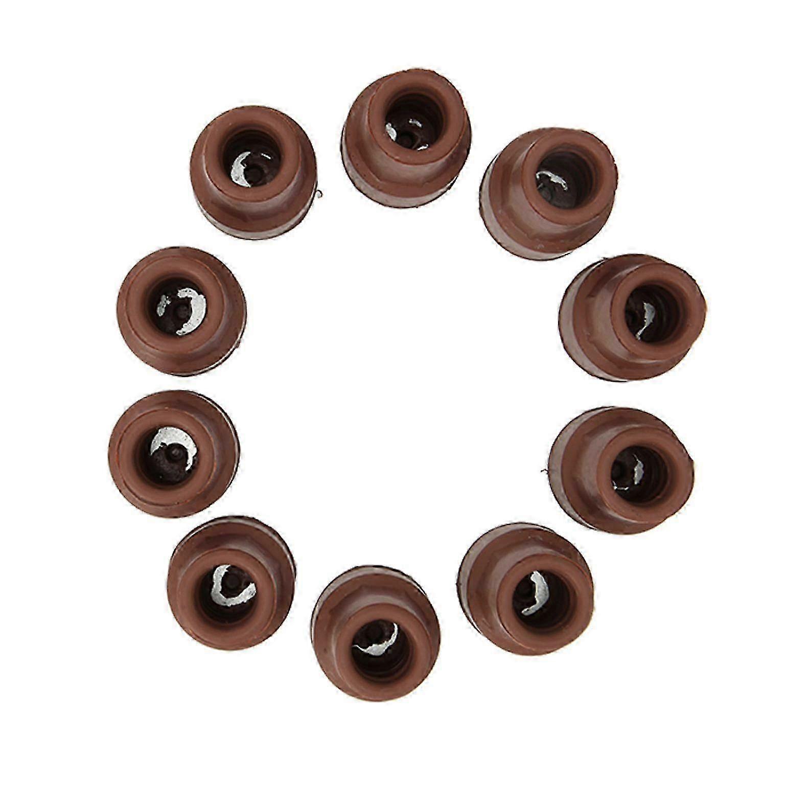 10 Pcs Slip-Proof Rubber Tips for 19mm Walking Canes and Crutches