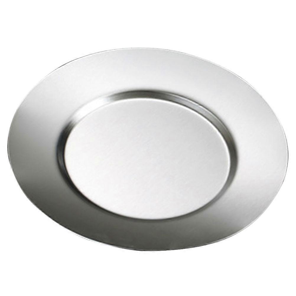Metal Steak Plate Featuring Widened Design Suitable For Camping Picnics And Family Gatherings 14.6X14.6X1CM 1Pack