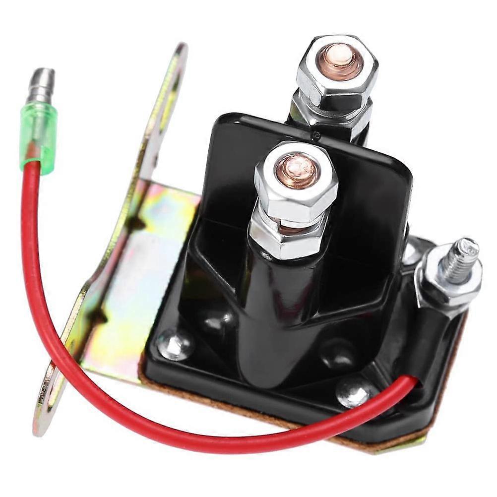 Car Starter Relay Electromagnetic Switching DIY Enthusiasts 6X6cm Black 1 Set