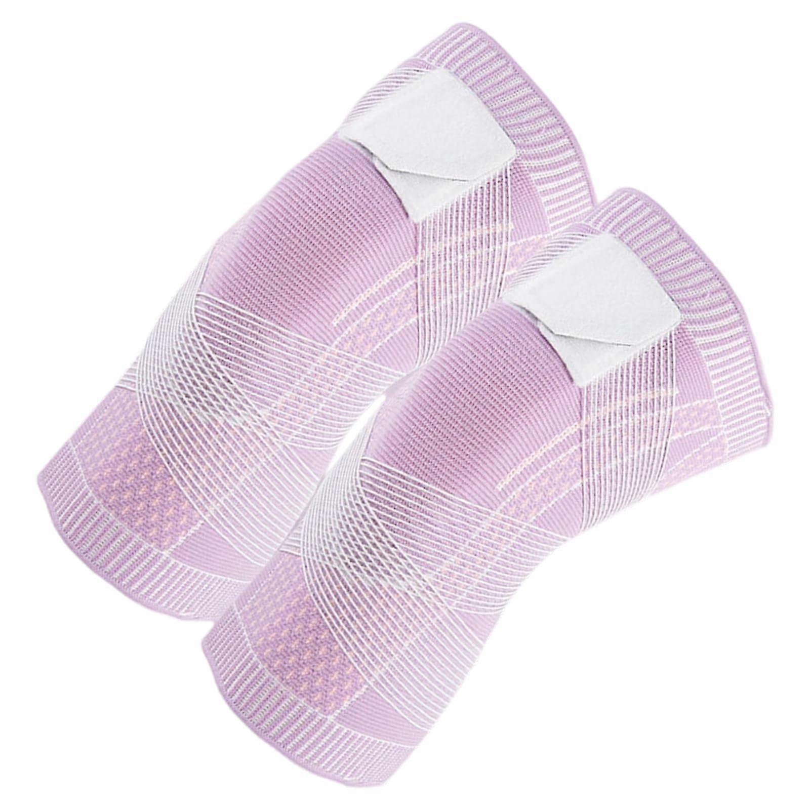 Knee Stabilizers Unisex Knee Sleeve With Wicking Fabric Nylon Texture For Hiking Daily Use Nylon Sleeve