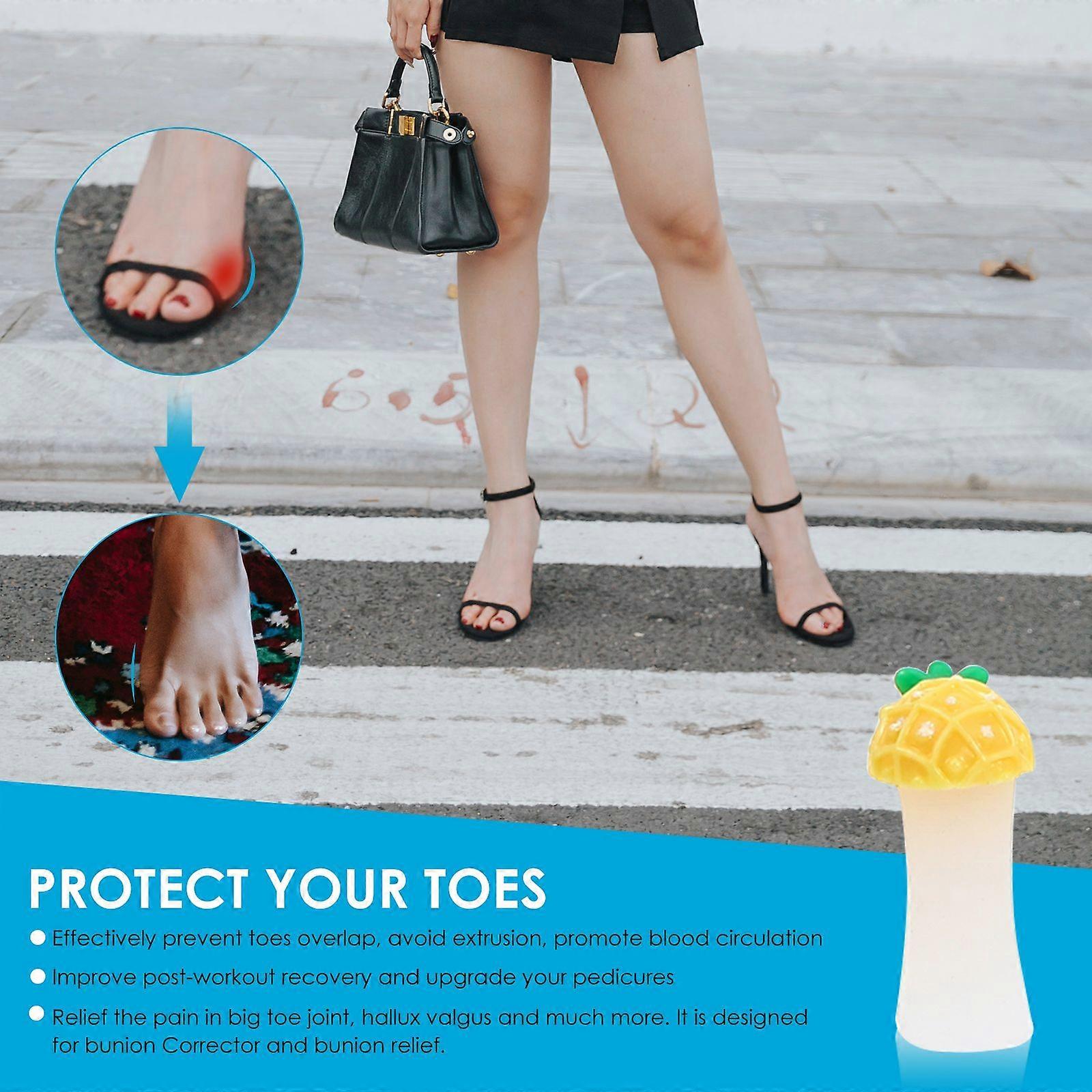 24pcs Creative Toe Nail Polish Separators Pedicure Spacers Pedicure Toe Dividers