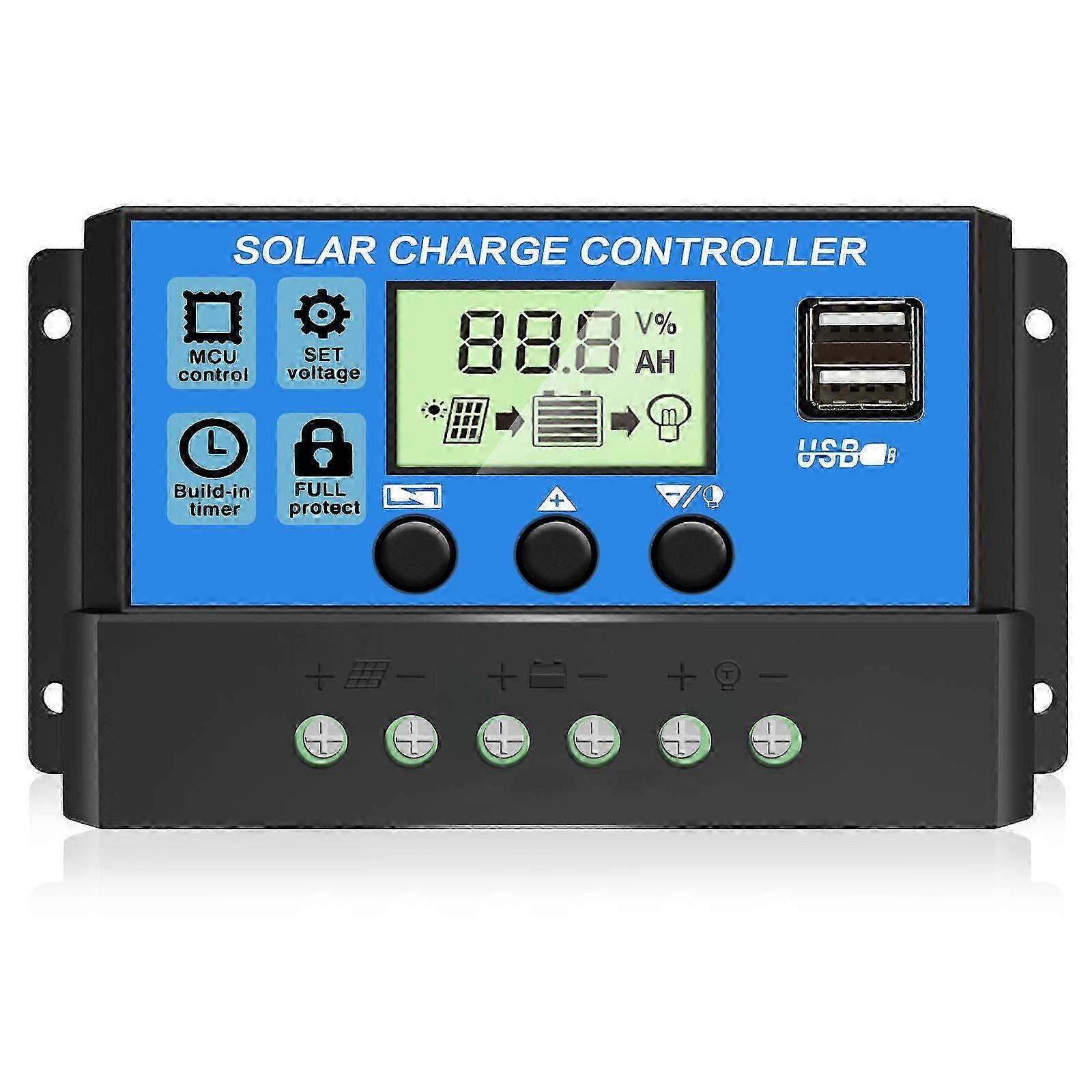 10A/20A/30A Solar Charge Controller for Solar Light Billboards Power Systems