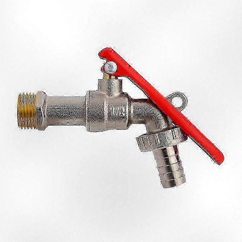 Zinc Alloy Tap Style Faucet with Garden Hose Connection for Outdoor Use, Ideal for Washing Mop, Pools, and Sinks in Public Spaces