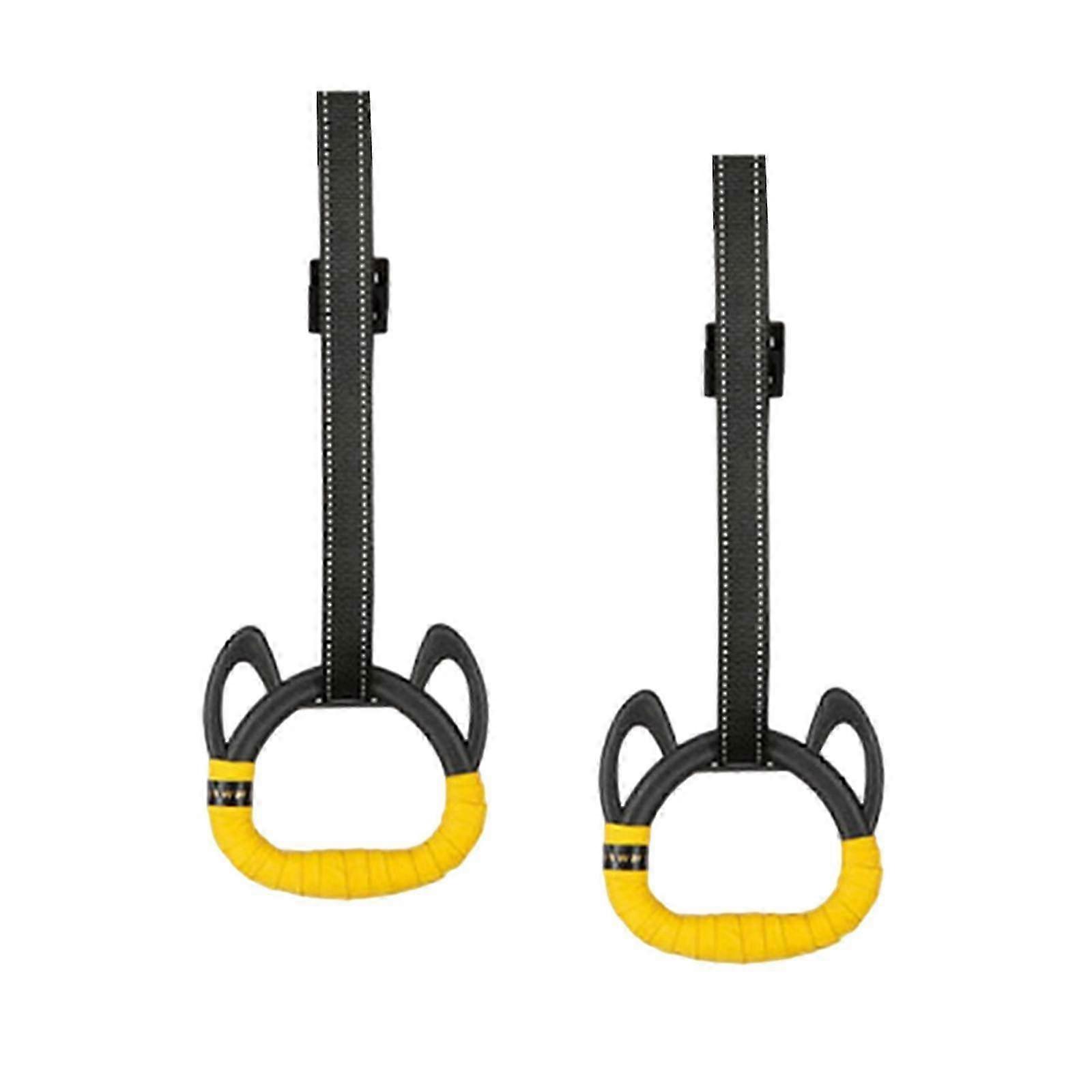 Gymnastics Rings Pull Up Exercise Rings Bar Attachment Workouts For1M