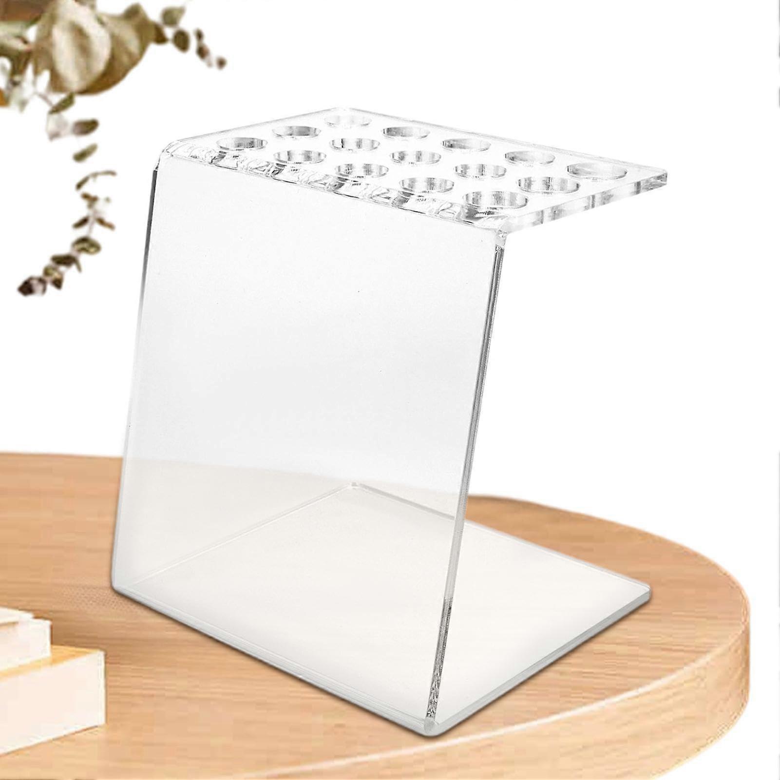Barber Scissors Stand  Acrylic Tool Display Rack  15Hole Design for Salon, Barber, Home