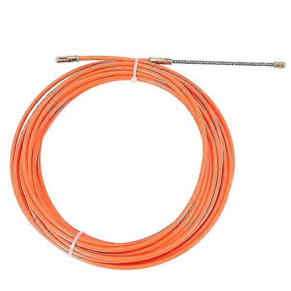 4mm 10 meter orange guide device nylon electrical cable puller puller hose rodder fish tape wire