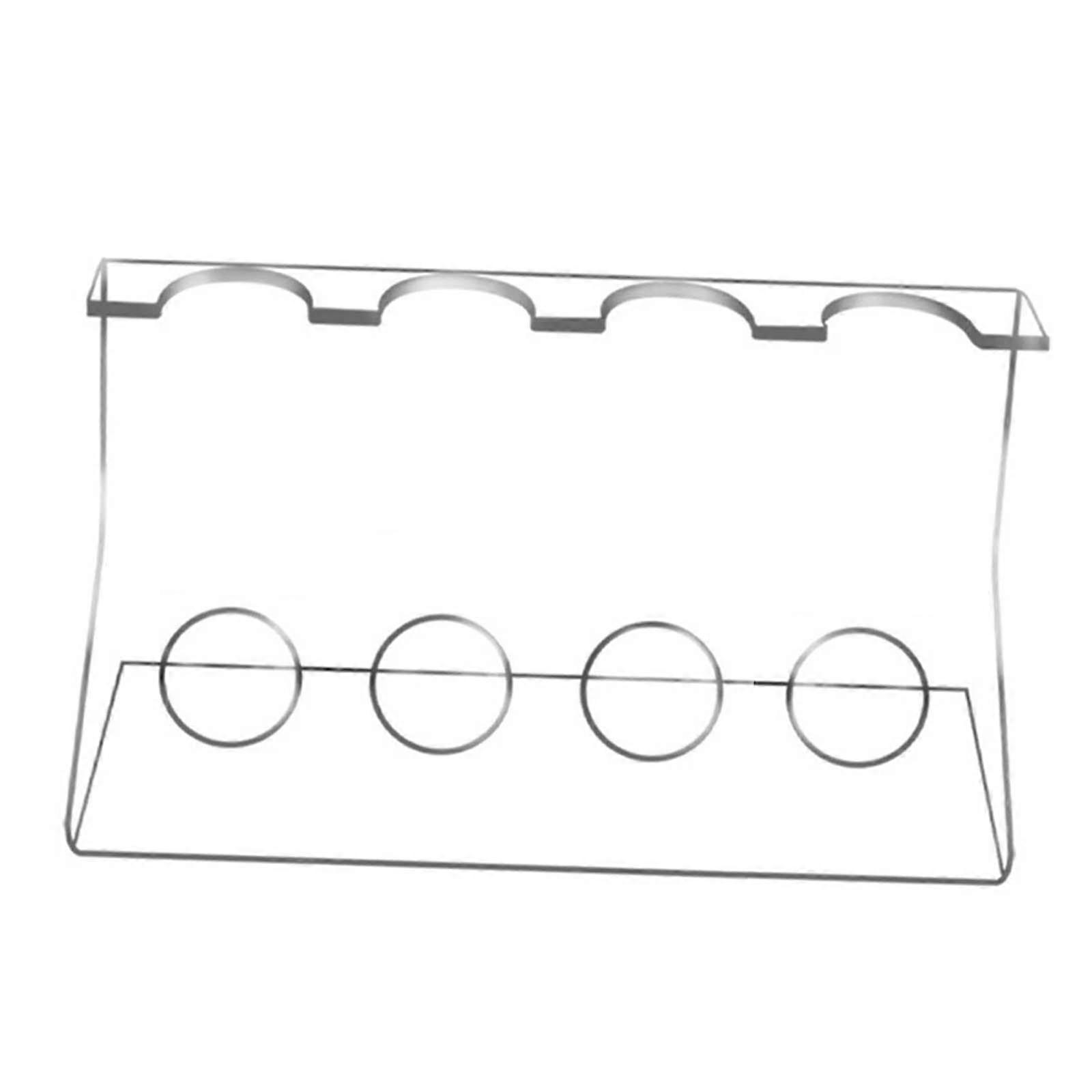 Cutlery Holder Transparent Acrylic Organizer Spoon Rest For Forks And Spoons On Kitchen Countertop