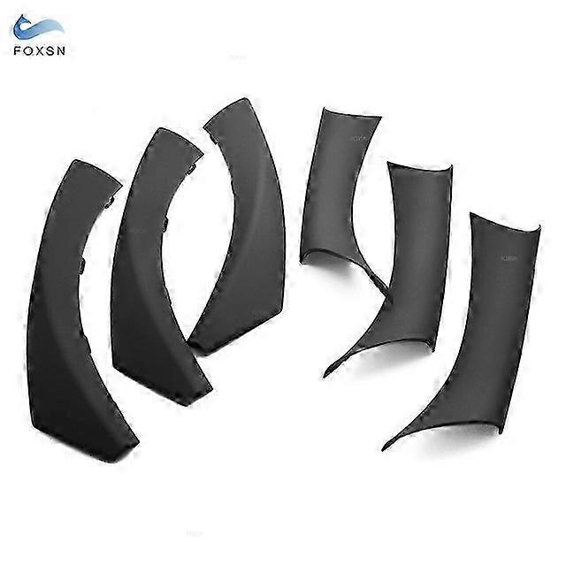 LHD Car Styling Door Panel Grab Handle Covers Vehicle Interior Carb...