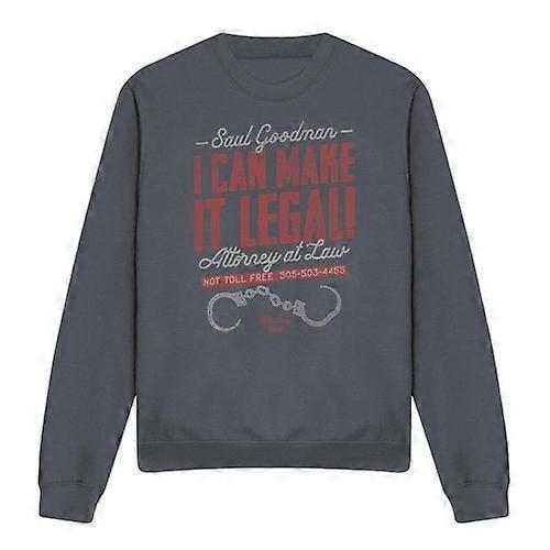 Breaking Bad Unisex Adult Make It Legal Sweatshirt