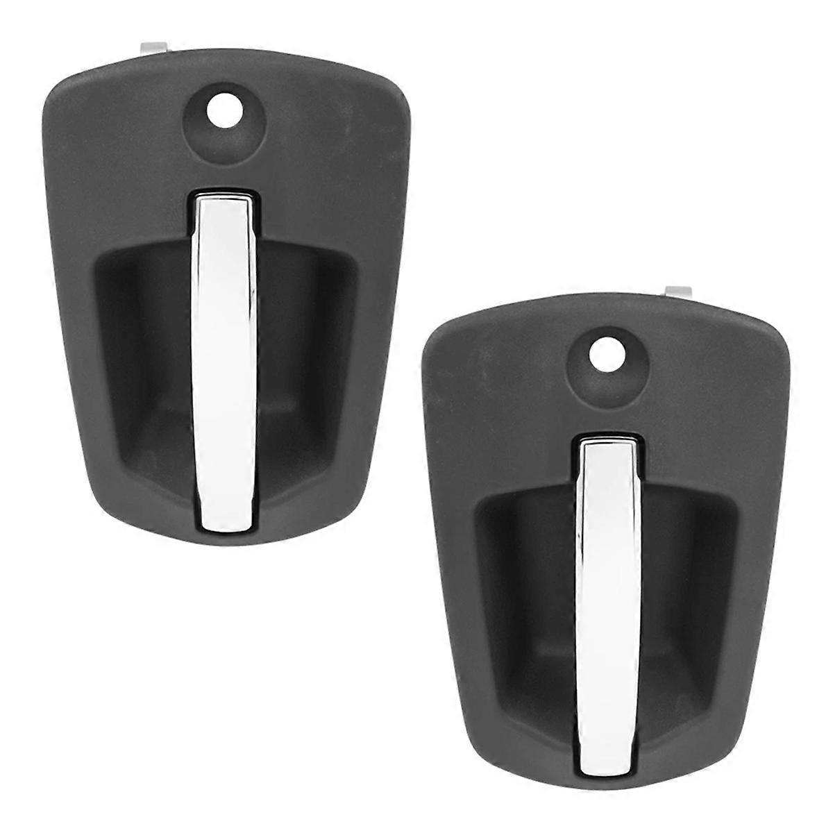 1Pair Exterior Outside Door Handle Trim Chrome for Cascadia 18-24 A18-67004-004 A1867004005 A18-67004-006