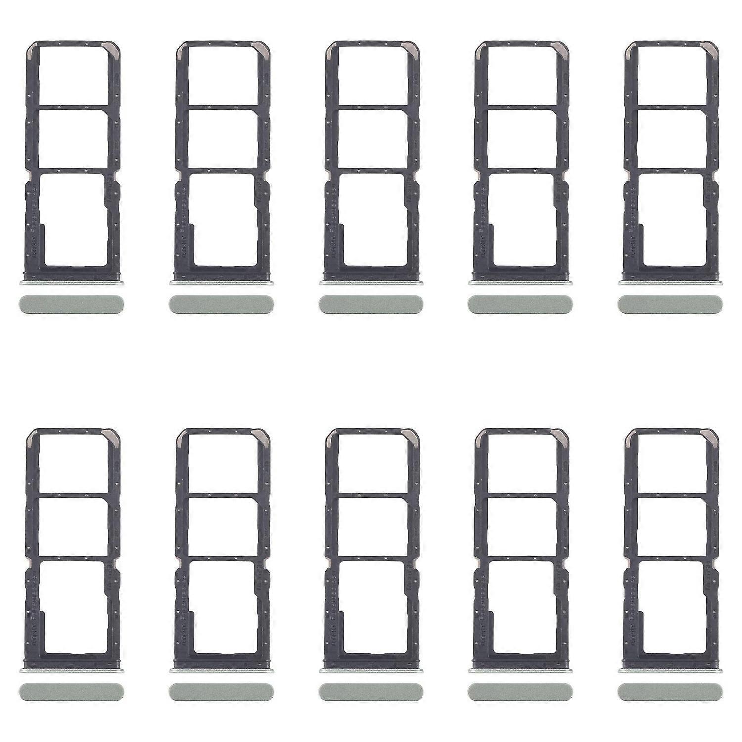 For Realme C67 4G 10pcs COMPATIBLE SIM + Micro SD card tray
