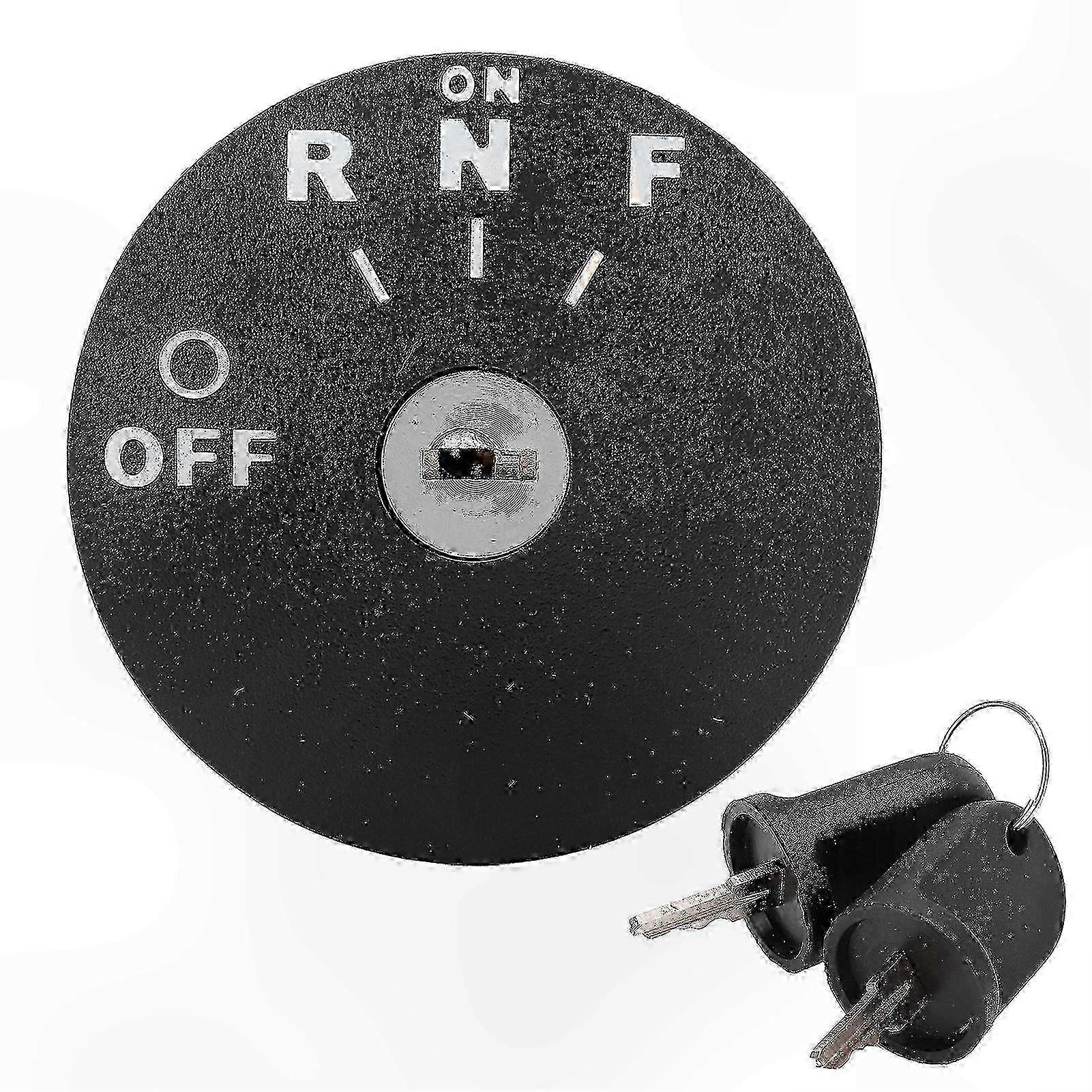 Ignition Key Switch with 2 Keys for Golf Carts Replacement Plastic Part Compatible with EZGO RXV Models After 2008