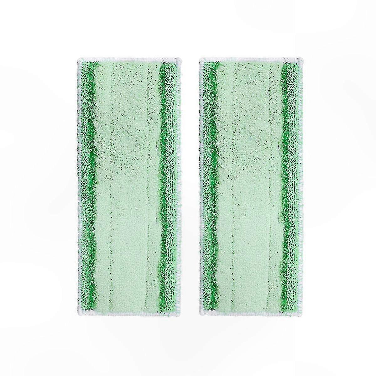2-Pack Washable Mop Pads for Automatic Mopping Robot, Compatible with Jet M6, Reusable Cleaning Cloth Accessories
