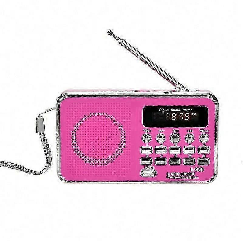 L-938 Mini FM Radio Altoparlante Digitale Portatile
