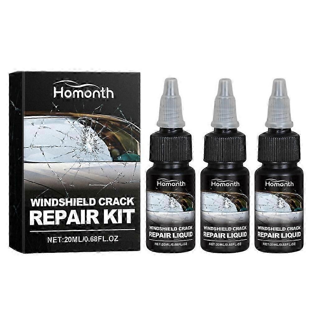Upgrade Windshield Crack Repair Kit, 2024 New Windshield Repair Kit for Chips