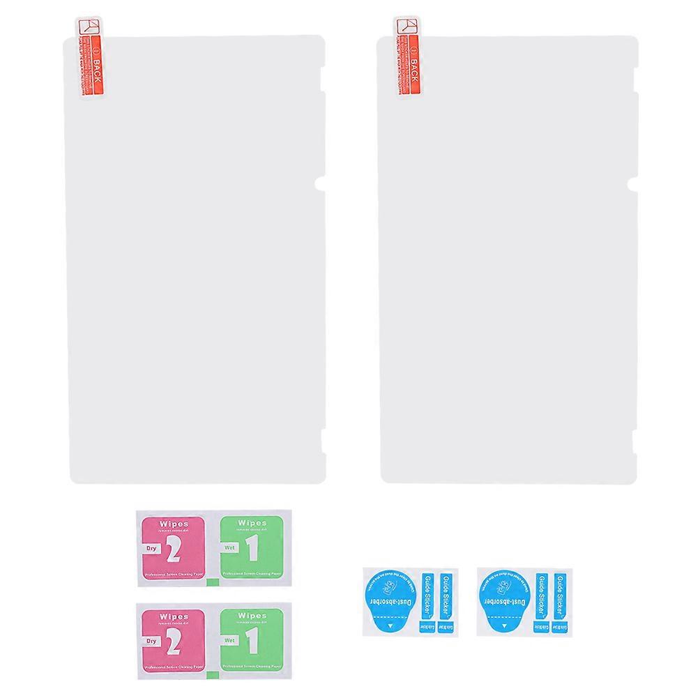 2 Pcs Tempered Glass Screen Protector for Switch - Anti-Fingerprint, 9H Hardness, 98% Clarity