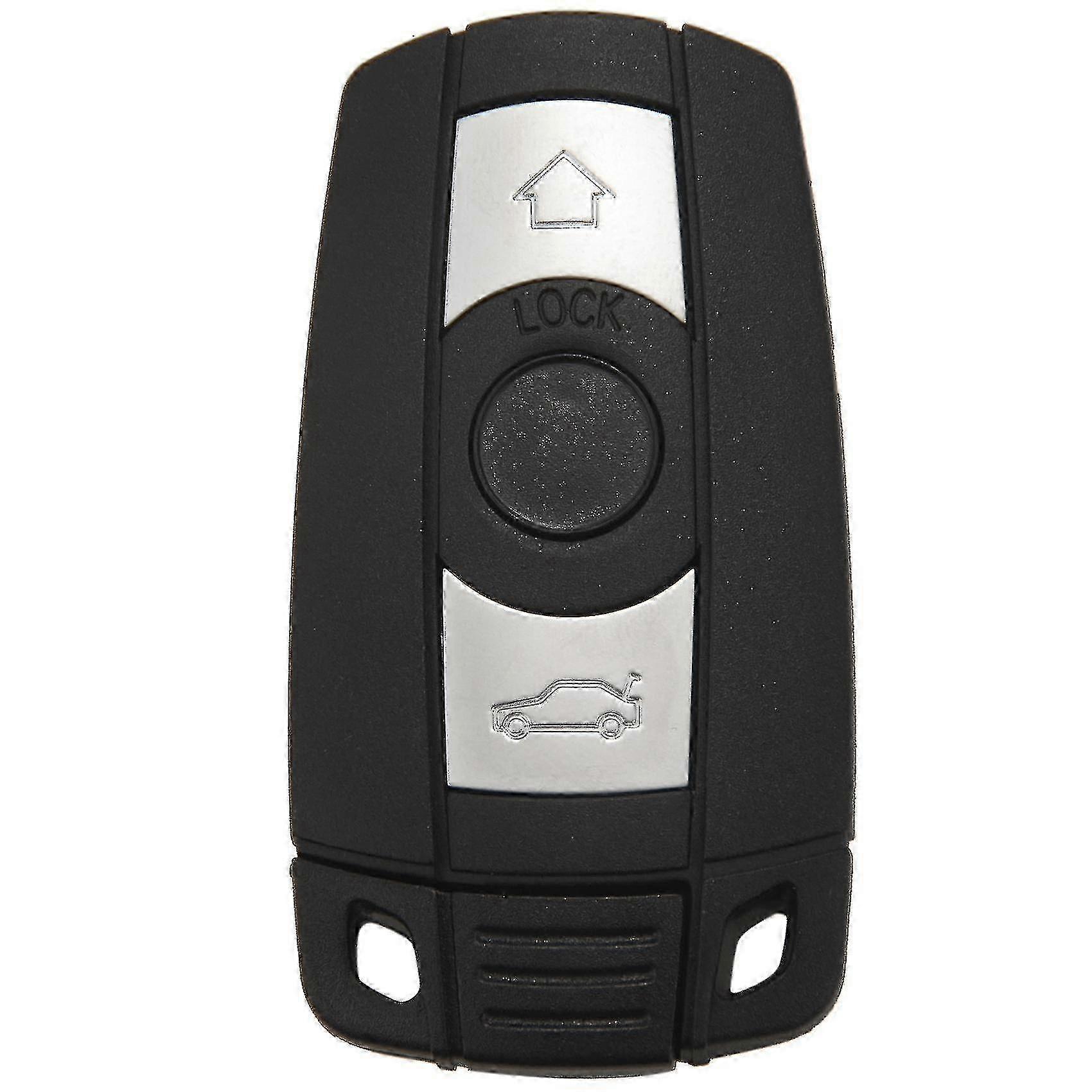 Smart Key Fob Case Replacement 3 Button Keyless Entry Remote Shell Compatible 1 3 5 6 7 Series E90 E92 E93 M3 M5 X3 X5