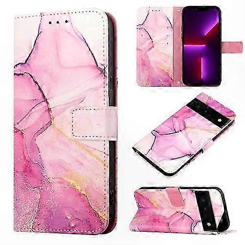 Marble Pattern Flip Leather Case Compatible with  Pixel 6 Pro