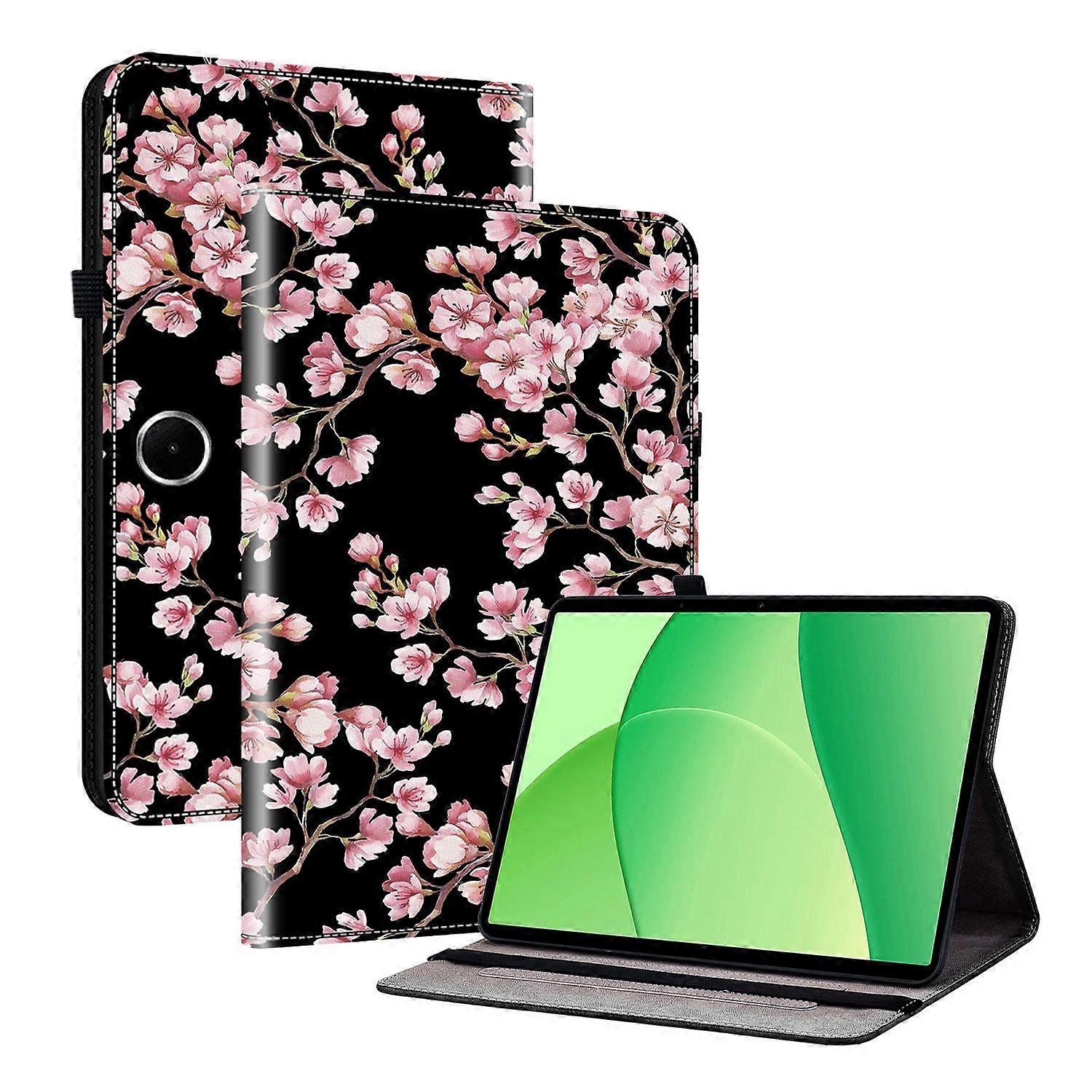 For OnePlus Pad Lite/ Oppo Pad SE Leather Case Pattern Printed Stand Tablet Cover with Card Slots