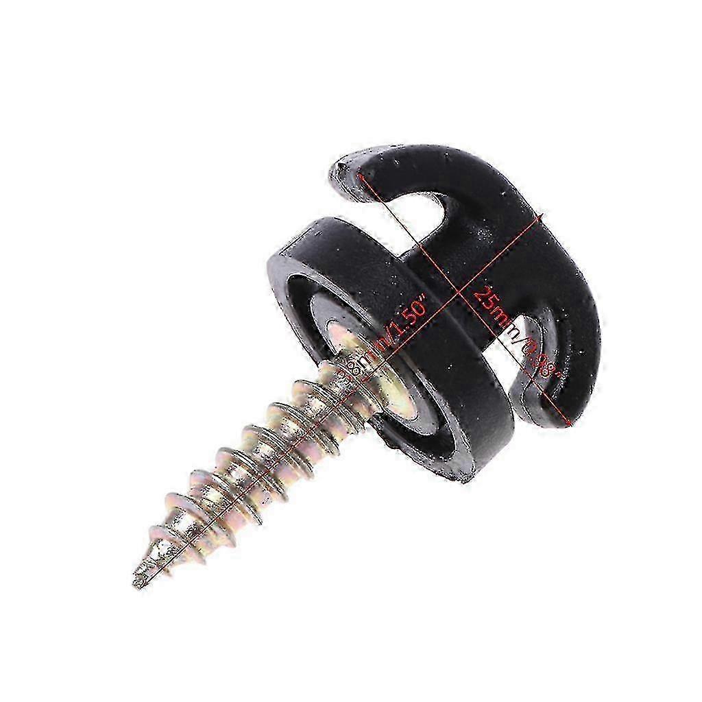 2 Pcs Universal Cargo Net Tie-Down Hooks for Car Rear Trunk - Hanging Loop Rings 2025