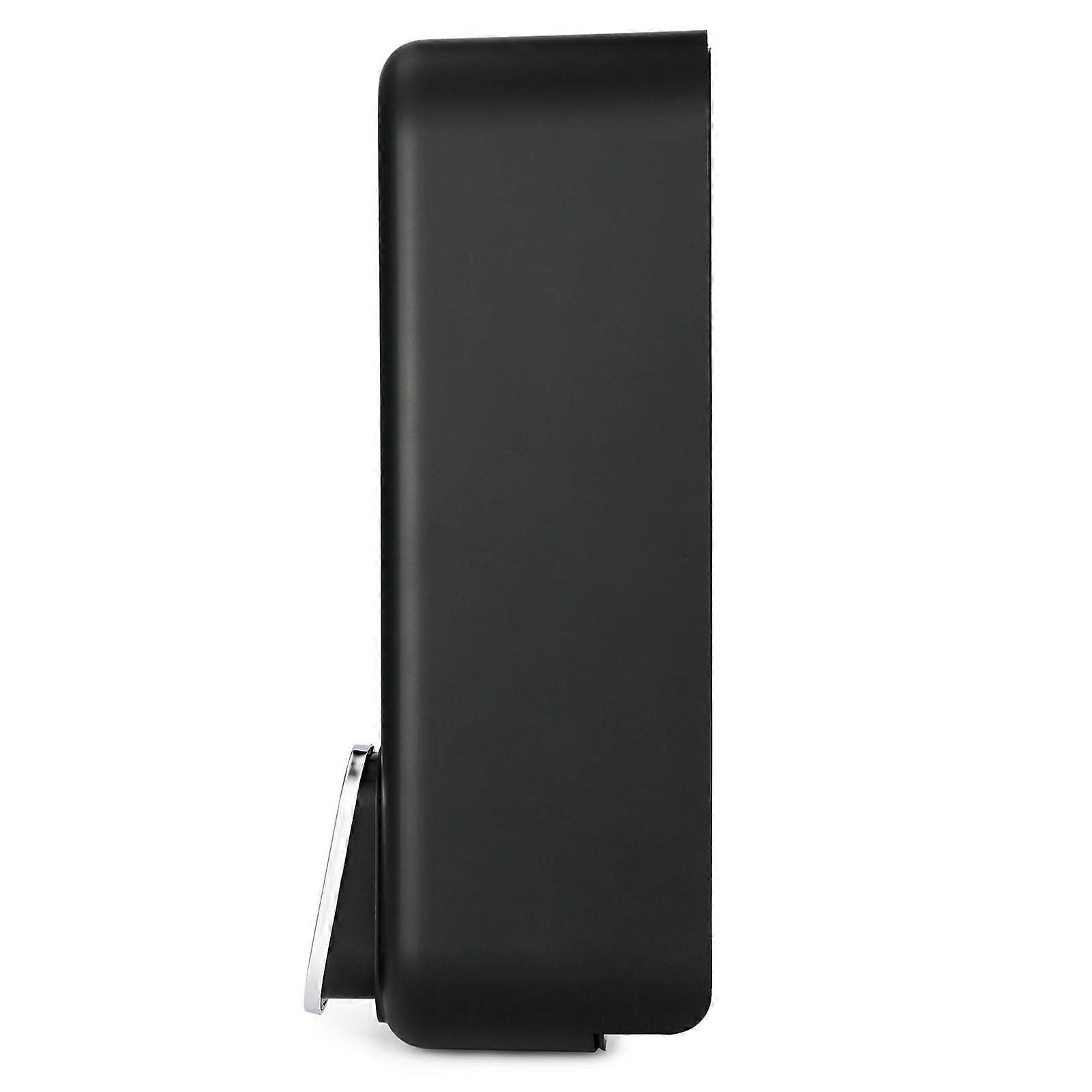 300ml Manual Soap Dispenser Press ABS Wall Mounted Shower Gel Container for Home Hotel Black