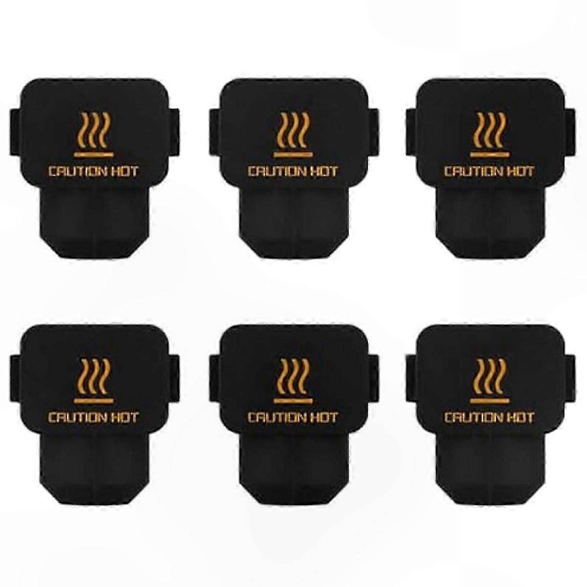 6-Pack High-Temperature Silicone Socks for 3D Printer Extruder Heating Blocks, Compatible with A1/A1 Plus Models