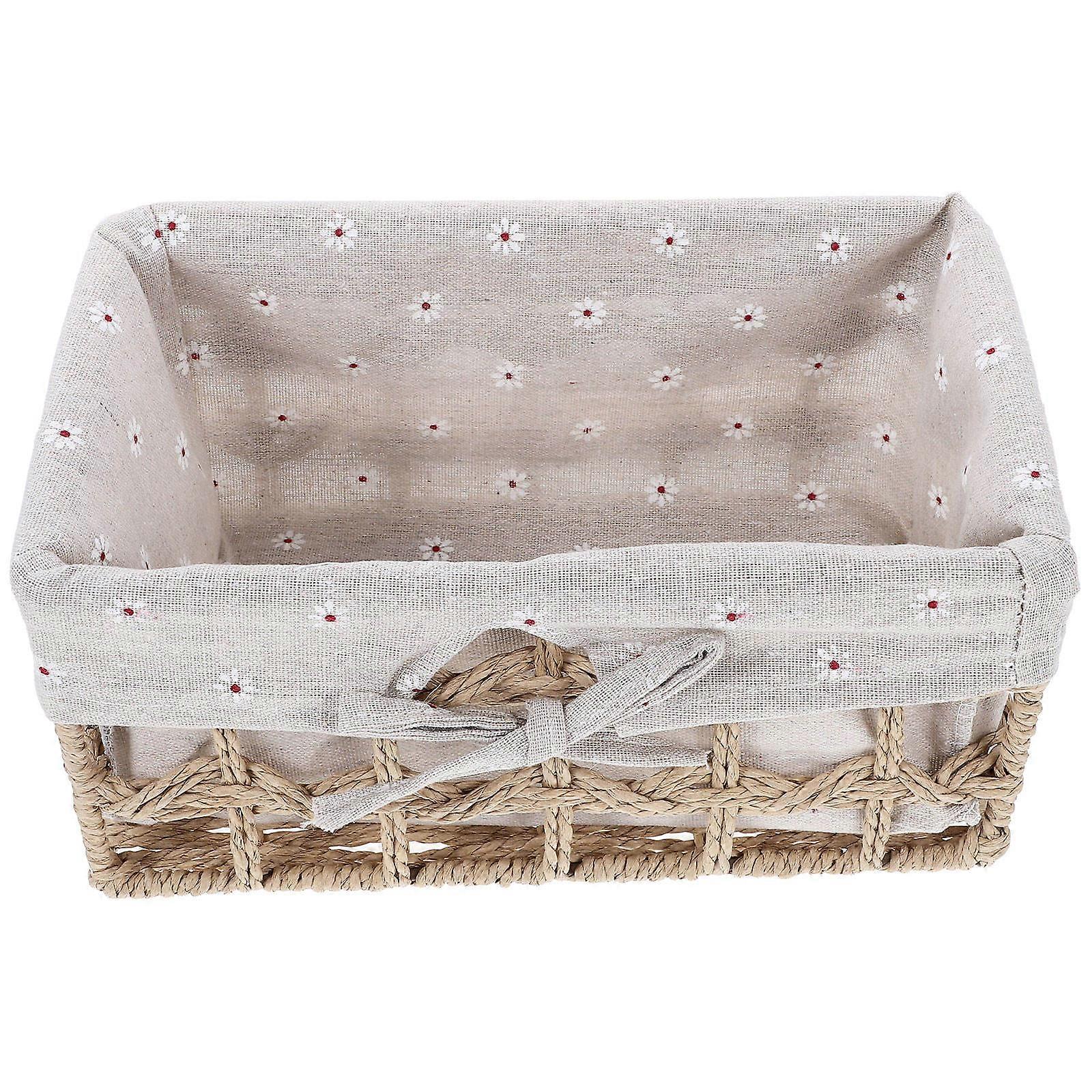 Multi Grass Woven Storage Basket for Storage Decorative Basket