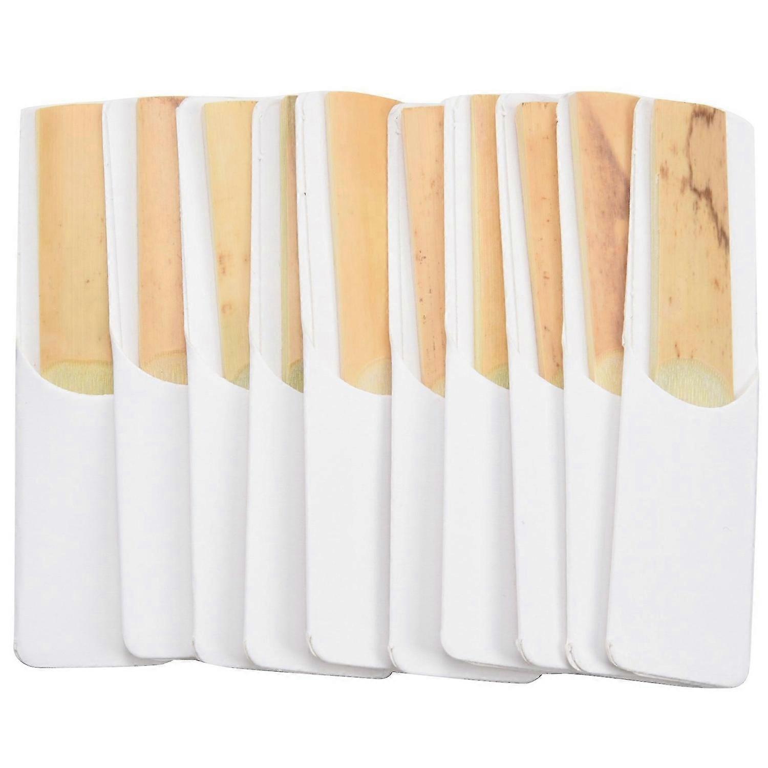 Box Of 10pcs B Clarinet Reeds Traditional Reeds Strength 2.5