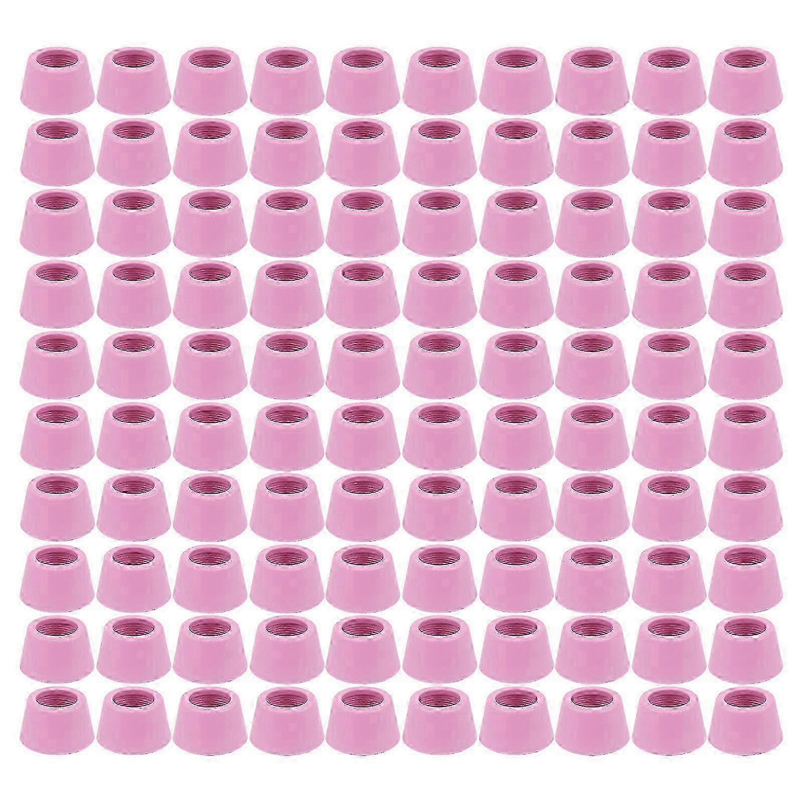 100Pcs Plasma Cutter Shield Cup Set Thickened Heat Dissipation Portable Plasma Cutting Torch Consumables Basic Type 2025