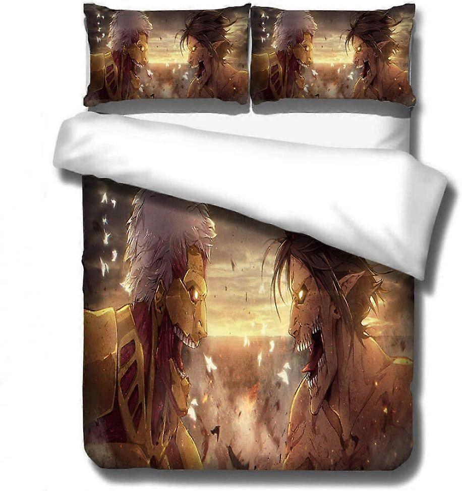 s422 Duvet Cover Set Double Print Pattern Printed Comforter Bed Sets Soft 3 Pieces Full Size With 2 Pillow Shams Zipper Soft Lightweight Microfiber Co