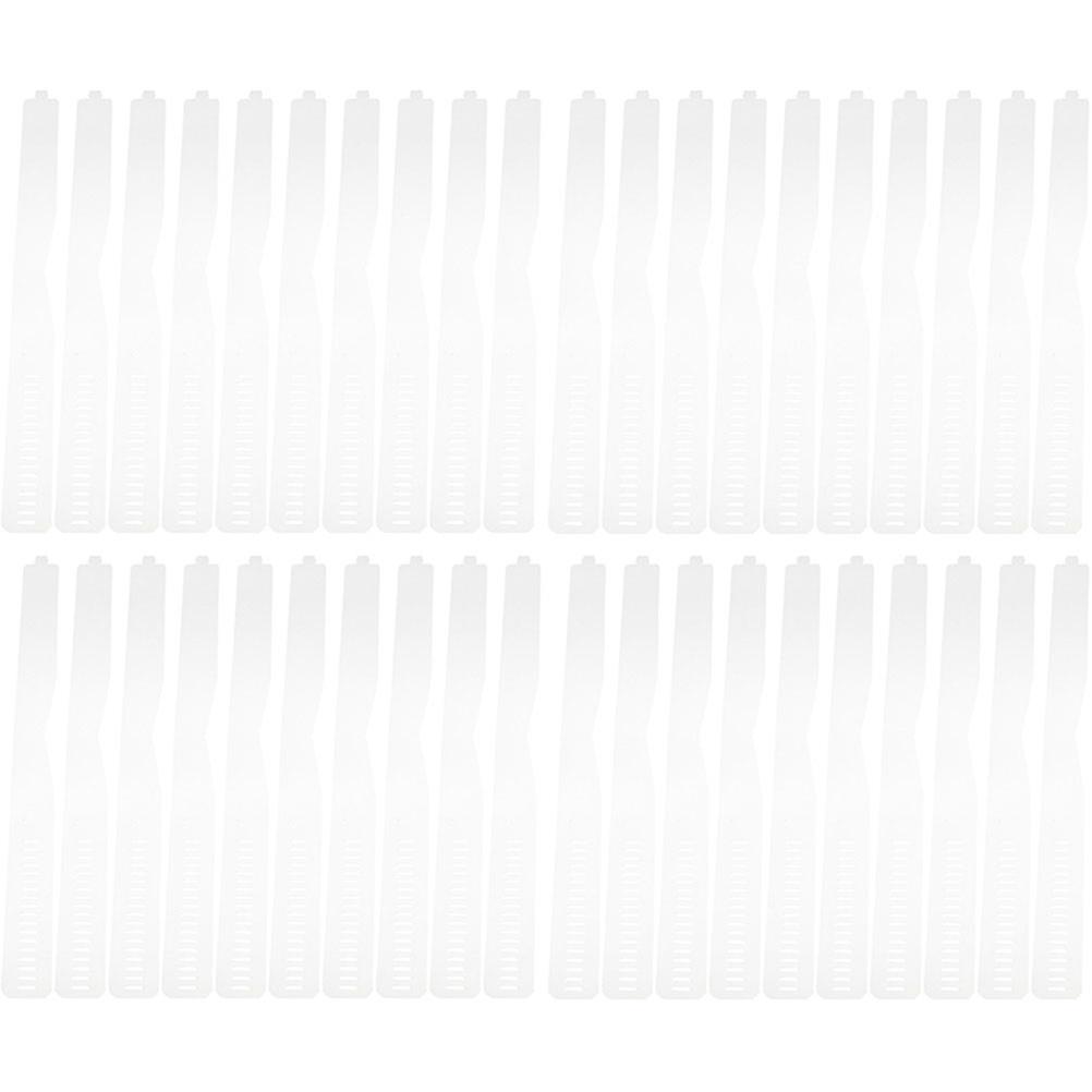 Plastic Collar Fixing Strips Shirt Collar Supports for 160Pcs Use