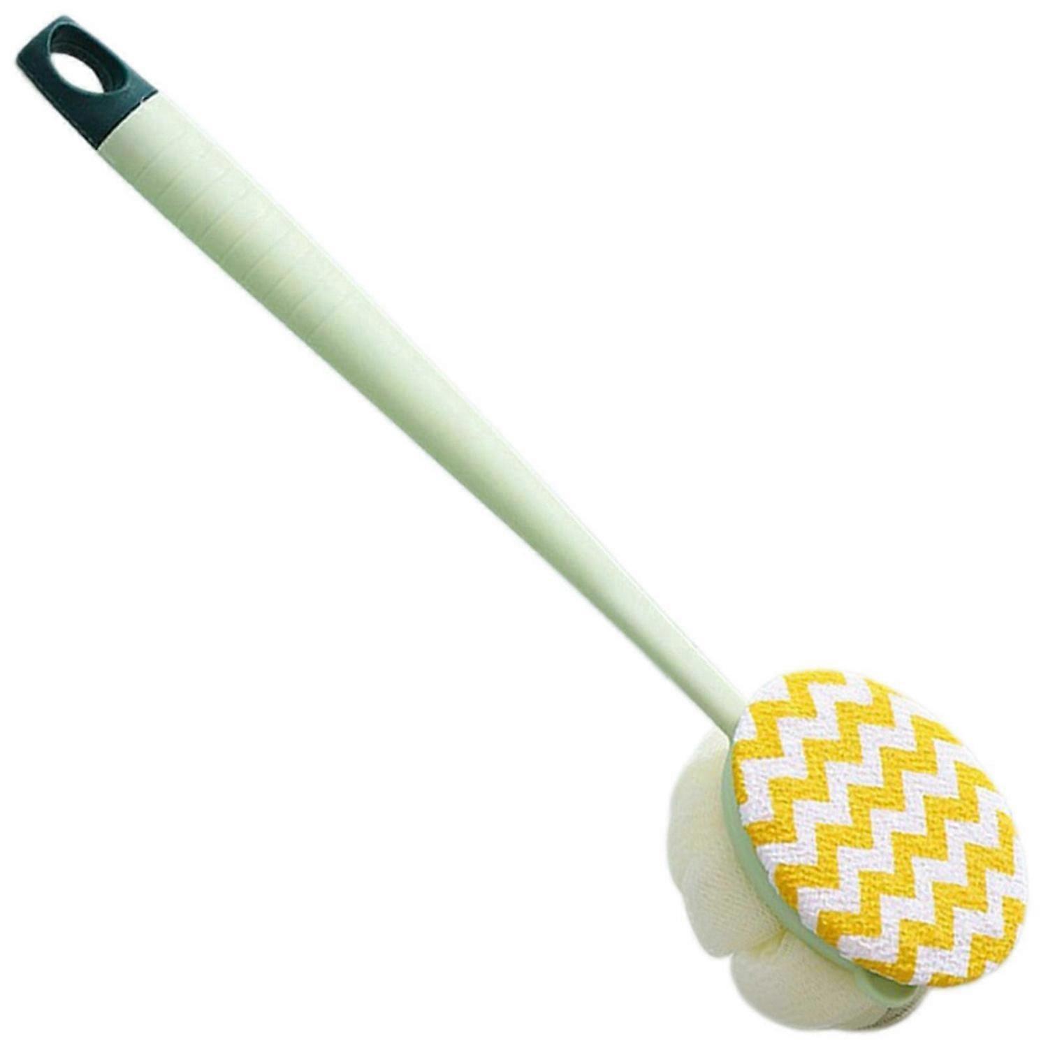 2 In 1 Back Washer Self Use Wet Dry Use Body Brush for Home Spa Experience